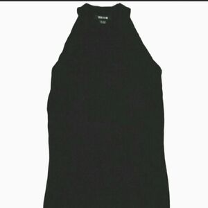 Black halter top